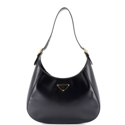 Cleo Shoulder Bag Box Calf Medium