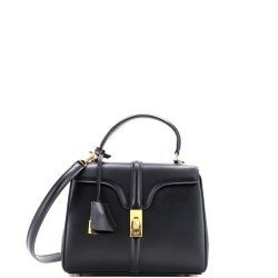 16 Top Handle Bag Smooth Calfskin Small