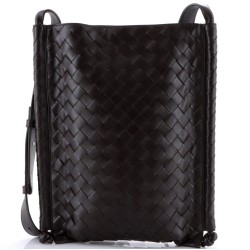 Flat Loop Bag Intrecciato Nappa Large