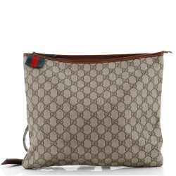Web Loop Flat Messenger GG Coated Canvas Large