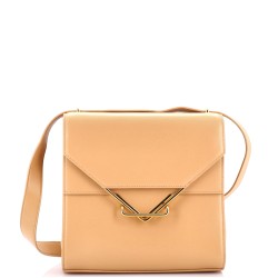 Clip Flap Bag Leather