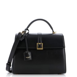 Le Fermoir Top Handle Bag Leather Small