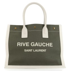 Rive Gauche Shopper Tote Canvas Small