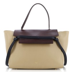 Bicolor Belt Bag Leather Medium