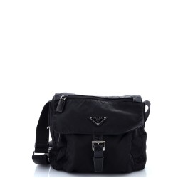Buckle Messenger Bag Tessuto Small