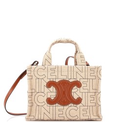 Cabas Thais Tote Triomphe Printed Canvas Small