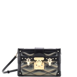 Petite Malle Handbag Malletage Leather