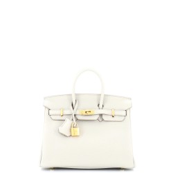 Birkin Handbag Light Togo with Gold Hardware 25