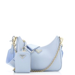 Re-Edition 2005 Shoulder Bag Saffiano Leather Small