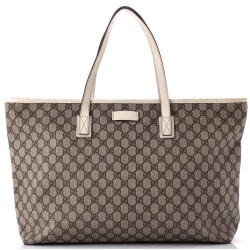 Plus Tote GG Coated Canvas Large