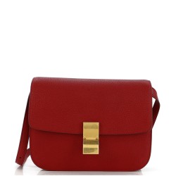 Classic Box Bag Grainy Leather Medium