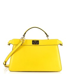 Peekaboo ISeeU Bag Leather East West