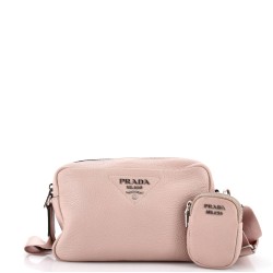 Brique Camera Crossbody Bag Vitello Daino Small