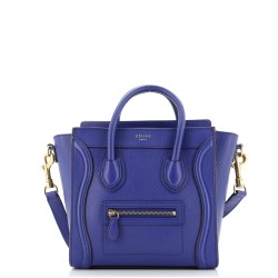 Luggage Bag Smooth Leather Nano
