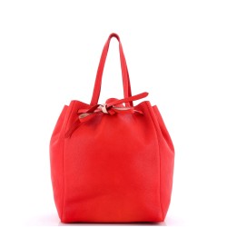 Phantom Tie Cabas Tote Leather Medium