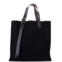 Etriviere Shopping Tote Toile and Leather