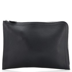 Zip Around Document Holder Leather Large