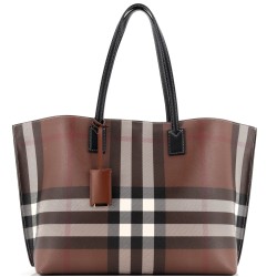 Soft Tote Check E-Canvas Medium