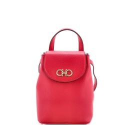 Gancini Backpack Leather Mini