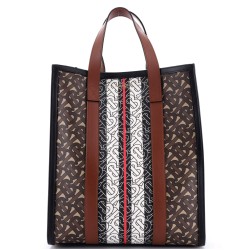 Portrait Tote Monogram E-Canvas Small