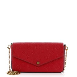 Felicie Pochette Monogram Empreinte Leather