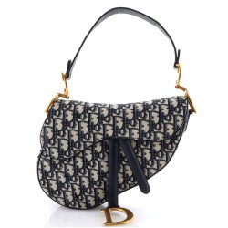 Saddle Handbag Oblique Canvas Medium