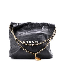 22 Chain Hobo Quilted Calfskin Small