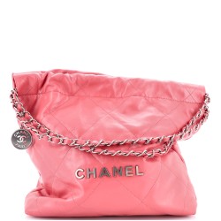 22 Chain Hobo Quilted Calfskin Small