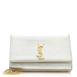 Classic Monogram Crossbody Bag Glitter Leather Medium