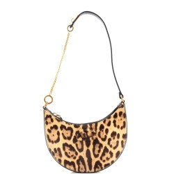 VLogo Hobo Printed Calf Hair Mini