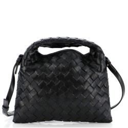 Hop Top Handle Bag Intrecciato Nappa Mini