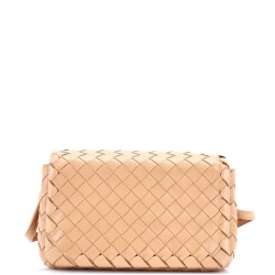 Convertible Flap Shoulder Bag Intrecciato Nappa Small