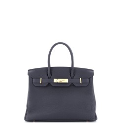 Birkin Handbag Caban Togo with Rose Gold Hardware 30