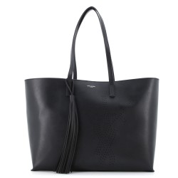 Shopper Tote Perforated Leather Large