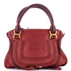 Marcie Satchel Leather Medium