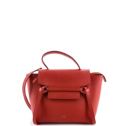 Belt Bag Textured Leather Nano