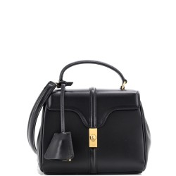16 Top Handle Bag Smooth Calfskin Mini