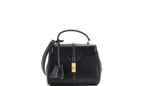 16 Top Handle Bag Smooth Calfskin Mini