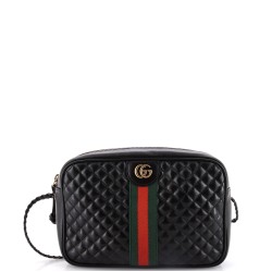 Trapuntata Camera Bag Quilted Leather Small