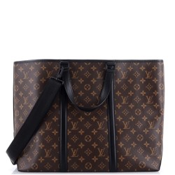 Weekend Tote Macassar Monogram Canvas GM