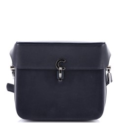 Boxy Messenger Bag Leather