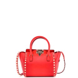 Rockstud Tote Rigid Leather Mini