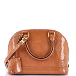 Alma Handbag Monogram Vernis BB