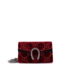 Dionysus Bag GG Velvet Super Mini