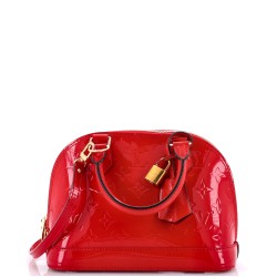 Alma Handbag Monogram Vernis BB