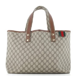 Web Loop Tote GG Coated Canvas Medium