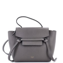 Belt Bag Textured Leather Nano