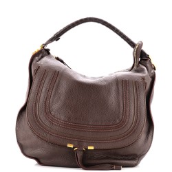 Marcie Hobo Leather Large
