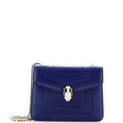 Serpenti Forever Square Shoulder Bag Leather Small