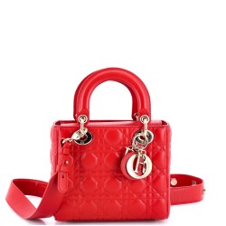 My ABCDior Lady Dior Bag Cannage Quilt Leather Small